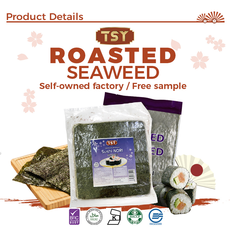 Seaweed Nori Specifications Deniz yosunu nori özellikleri