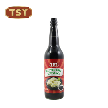 625ml Karıştıran Aile Boyutu Cam Şişe Ambalaj Tatlı GDO Glutensiz Soya Sos