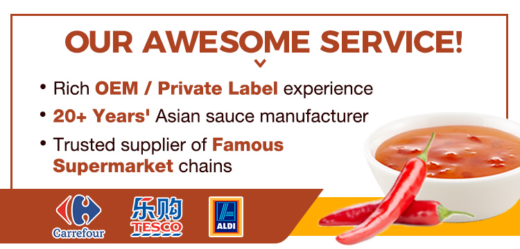 Posterler - Tay tatlı biber sosu