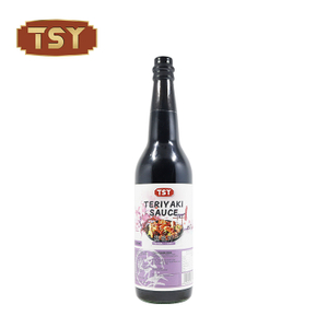 625ml Cam Şişe Otantik Japon Tavada Kızartma Teriyaki Sos