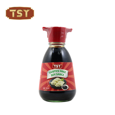 150ml cam şişe Çince glutensiz soya sosu