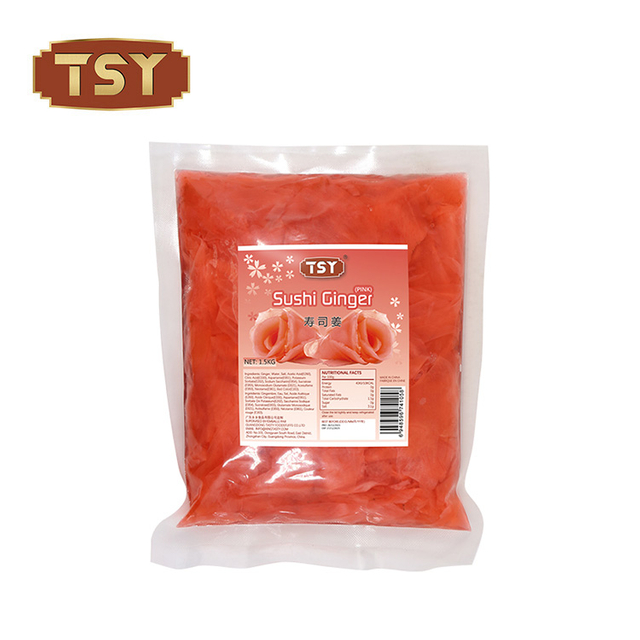 340g şişe Japon sashimi turşu ekşi kırmızı suşi zencefil