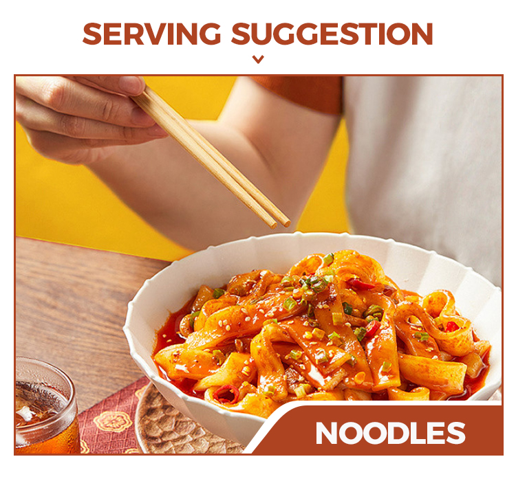 Servis &ouml;nerisi - biber sosu