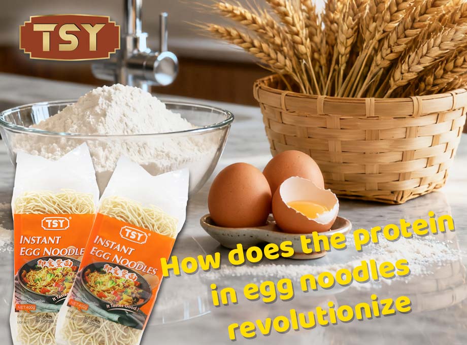 Yumurta eriştelerinde protein devrimi