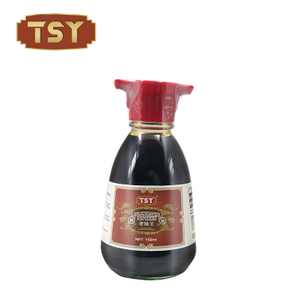 Süpermarket için 150ml Mini Şişe Düşük Tuz Konsantre Koyu Soya Sosu