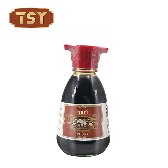 Kızarmış domuz göbeği için 200ml yemek umami koyu soya sosu