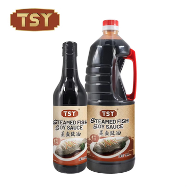 Buharda pişirilmiş balıklar için 500ml MSG NOD Hafif Soya Sos