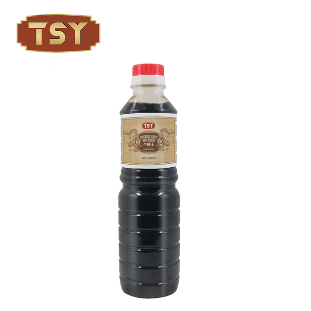 Buğulanmış balık için 500ml doğal ışık soya sosu
