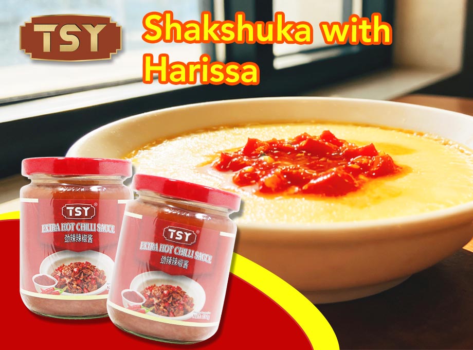 TSY Food Kuzey Afrika Acı Soslu Yumurta Yahnisi