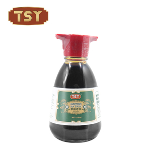 150 ml tavada kızartma Cam şişe seyahat boyu Mantar Soya Sosu