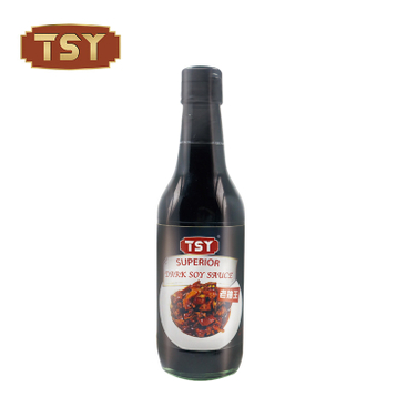 Çin geleneksel fabrika teknolojisi restoran için koyu soya sosu