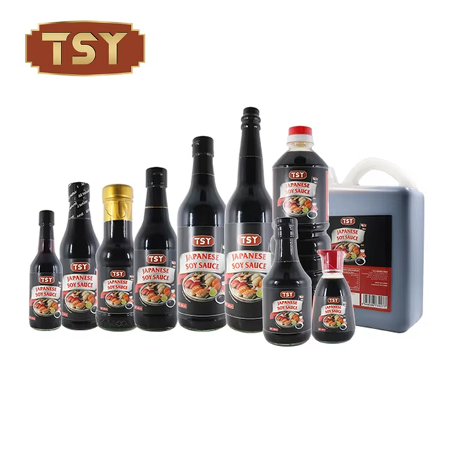Süpermarket için 200ml Klasik Helal Japon suşi soya sosu