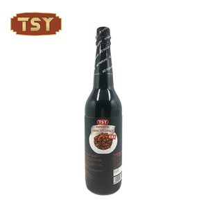 Süpermarket için 625 ml pişirme restoran tarzı koyu soya sosu