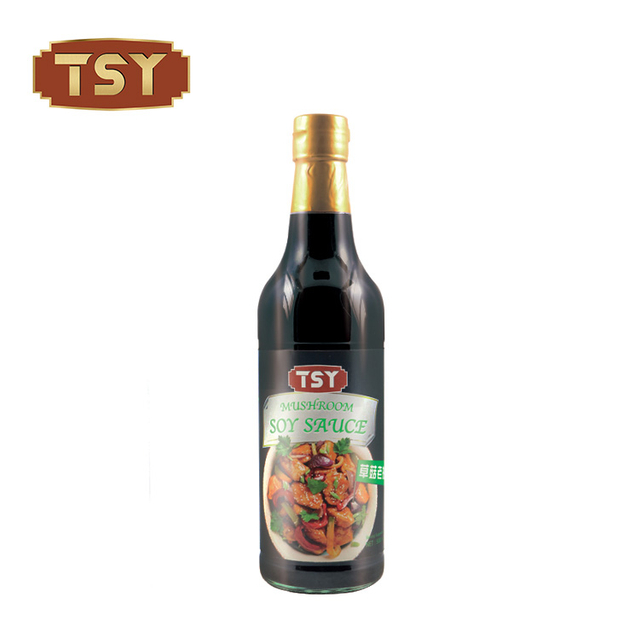 150ml Cam Şişe Dökme% 100 Saflıklı Mantar Soya So So Sos Favori makarna yemeği için