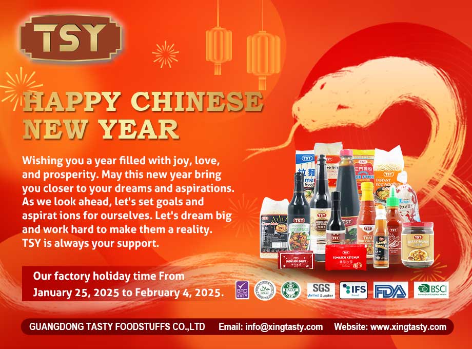 Yeni Yılı TSY Gıda ile Kutluyoruz: Siz Değerli Müşterilerimize Şükran Mesajı